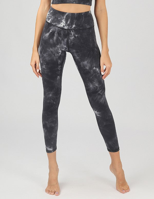 Tie-Dye Seamless High Waisted Leggings