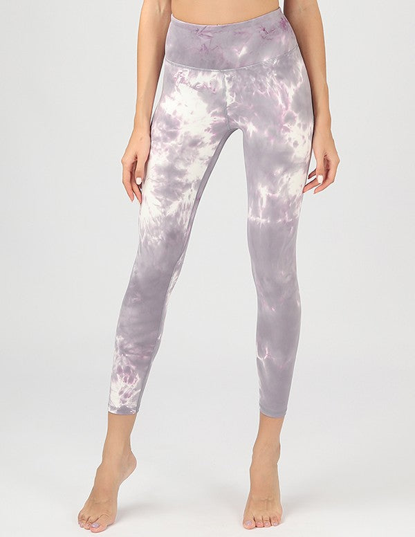 Tie-Dye Seamless High Waisted Leggings