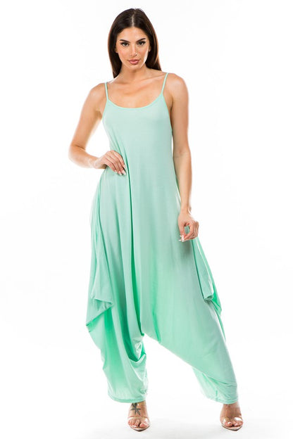 MINT HAREM PANT JUMPSUIT