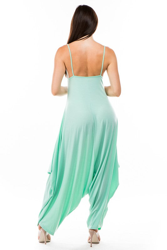 MINT HAREM PANT JUMPSUIT