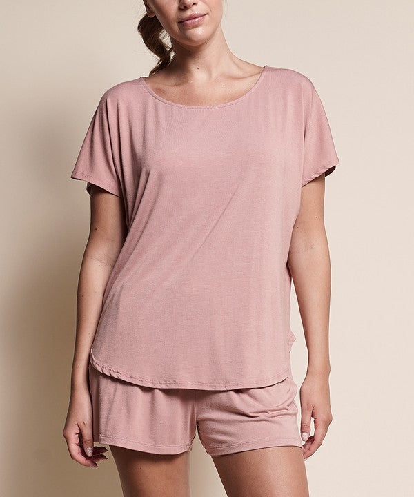 BAMBOO CASUAL DOLMAN SLEEVE TOP