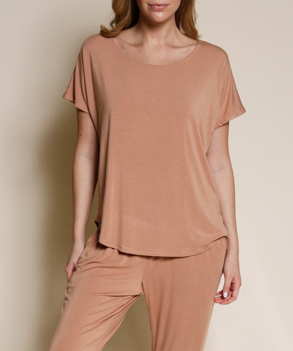 BAMBOO CASUAL DOLMAN SLEEVE TOP