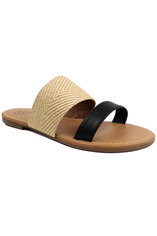 Two Band slide Sandal