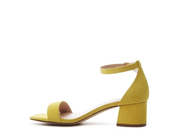 Ecrin Suede Block Heel Sandals