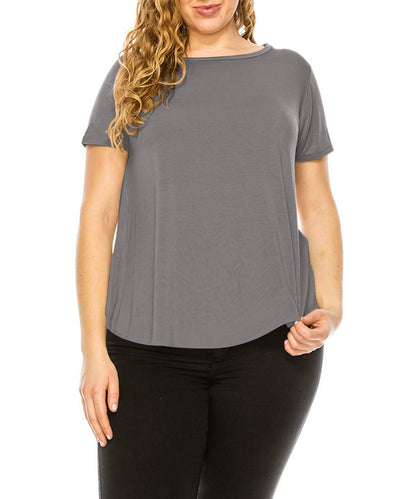 Bamboo classic top for curvy size