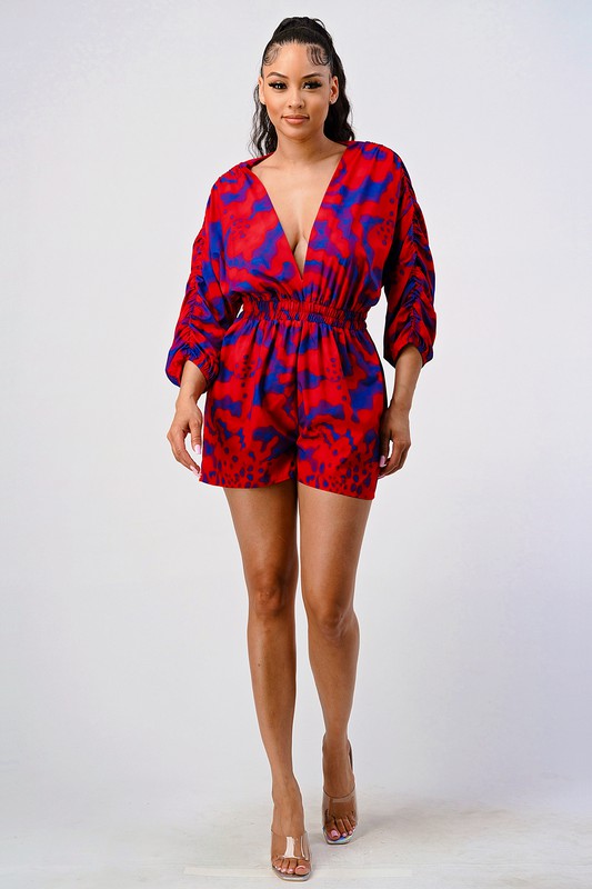 Passionate for you casual long sleeve romper