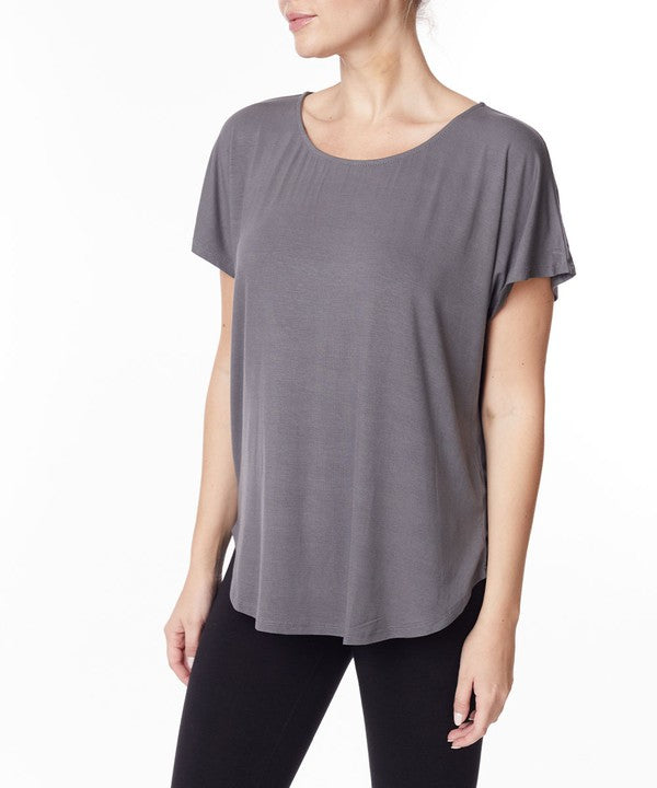 BAMBOO CASUAL DOLMAN SLEEVE TOP