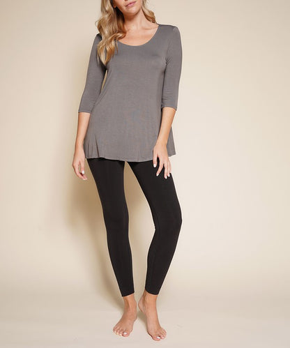 BAMBOO ELBOW TUNIC T