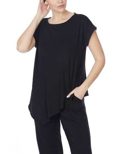 BAMBOO ASYMESTRIC TUNIC