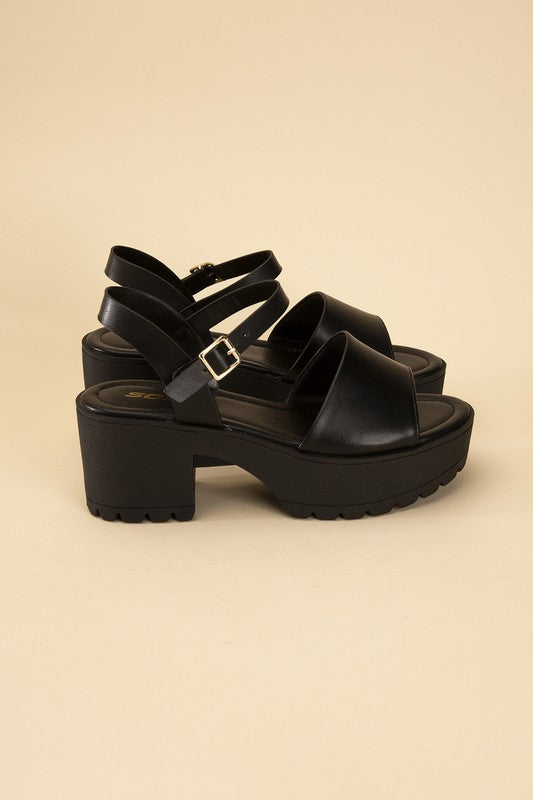 STACIE-S Platform Sandals