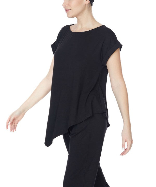 BAMBOO ASYMESTRIC TUNIC